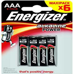 Energizer Alkaline Power AAA 6τμχ