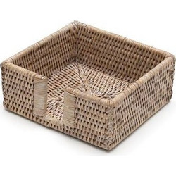 Θήκη Rattan για Χαρτοπετσέτες Cocktαil Caspari