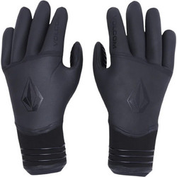 VOLCOM M 3MM 5 FINGER GLOVES WETSUIT - A9932203-BLK BLACK