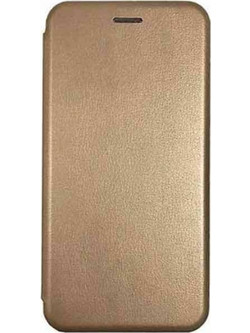 Book Cover Θήκη Δερματίνης για iPhone 12 Pro Max Χρυσό