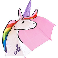 Παιδική Ομπρέλα Βροχής Unicorn 9615 3D Χειροκίνητη