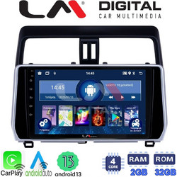 LM Digital ZN4400 Ηχοσύστημα Αυτοκινήτου με Οθόνη Αφής Bluetooth & GPS