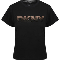 Μπλούζα Κοντομάνικη DKNY Sport Logo Με Πούλιες DP4T1035-BBL Γυναικείο