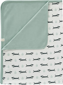 Fresk Dogs Κουβέρτα Αγκαλιάς Βαμβακερή Dachsy 80x100cm