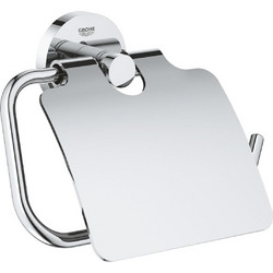 Grohe Essentials Χαρτοθήκη Επιτοίχια Inox Ασημί 40367001 ref10279421