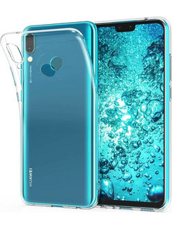 Slim TPU θήκη Σιλικόνης για Huawei Y9 2019 - Διαφανές