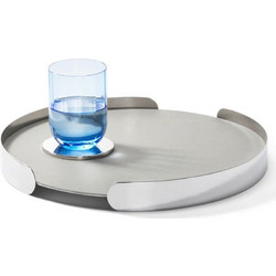Δίσκος Σερβιρίσματος Froid 202028 35,5x2,5cm Silver Philippi Ανοξείδωτο Ατσάλι