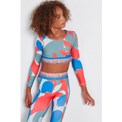 BodyTalk Παιδικό Crop Top Μακρυμάνικο Μπλε 1212-707020-00439