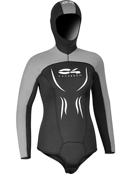 C4 Vertical Up Γυναικείo Σακάκι Κατάδυσης Neoprene με Επιστήθιο για Ψαροντούφεκο 5mm