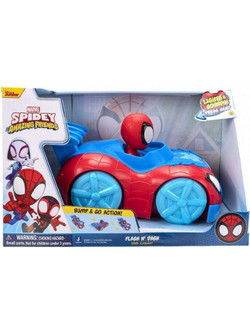 Jazwares Spidey & His Amazing Friends Όχημα Bump & Go Φιγούρα Δράσης για 3+ Ετών JWS00124
