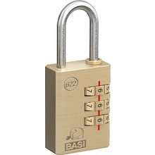 Λουκέτο Με Συνδιασμό Basi Brass 30mm (6220-3000)