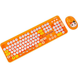 iTotal XL2452F Orange Ασύρματο Σετ Πληκτρολόγιο & Ποντίκι