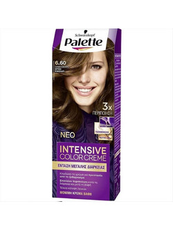 Schwarzkopf Palette Intensive Color Creme 6.60 Ξανθό Σκούρο Χρυσό Σοκολατί Μόνιμη Βαφή Μαλλιών 50ml