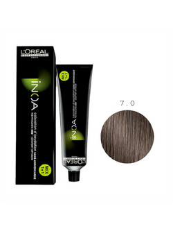 L'Oreal Professionnel Inoa 7.0 Ξανθό Βαθύ Μόνιμη Βαφή Μαλλιών Χωρίς Αμμωνία 60ml