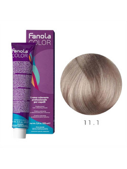 Fanola Croma Color 11.1 Ξανθό Σούπερ Πλατινέ Σαντρέ Μόνιμη Βαφή Μαλλιών 100ml