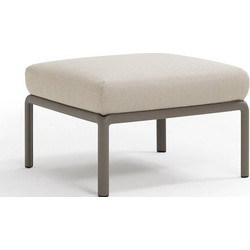 Komodo pouf ref.369 σκαμπό 10 - Tortora 72x72x47,5(47,5)cm