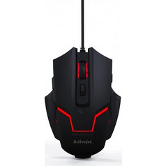 ActiveJet AMY-208 Ενσύρματο Gaming Ποντίκι RGB 3200 DPI Black
