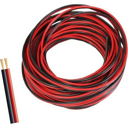 Καλώδιο Ήχου 100m κόκκινο/μαύρο 2 x 0.75mm