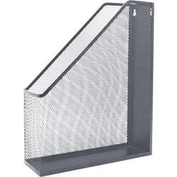 Αρχειοθήκη μεταλλική Metron ασημί 25x7,2x31,5cm 7.39628.SI