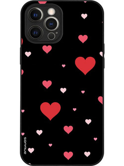 Sonique Heart Series Θήκη iPhone 12 Pro Max Black