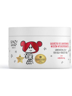 HiSkin Crazy Hair Jelly For Laminating High Porosity Hair 'Raspberry' 300ml HCHJELLYR