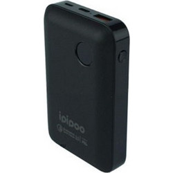 Ipipoo LP-27 Power Bank 10000mAh 18W με Θύρα USB-A & Θύρα USB-C Quick Charge 3.0 Black