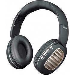 Moveteck CT978 Ασύρματα Bluetooth Ακουστικά Over Ear Μαύρα