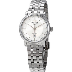 Tissot Carson Γυναικείο Ρολόι Αυτόματο με Ασημί Μεταλλικό Μπρασελέ T122.207.11.031.00 Tissot Carson Γυναικείο Ρολόι Αυτόματο με Ασημί Μεταλλικό Μπρασελέ T122.207.11.031.00