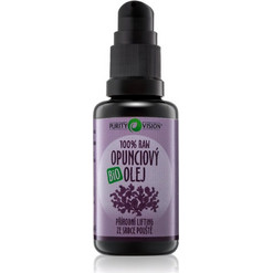 Purity Vision 100% Raw Bio Opuntia Oil Βιολογικό Ενυδατικό Λάδι Προσώπου 15ml