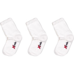 X-Code 3P. TENNIS BABY (01510 WH-WH-WH) Άσπρο Βαμβακερό Standard Fit Κορίτσι Collection FW23-24