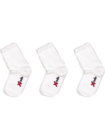 X-Code 3P. TENNIS BABY (01510 WH-WH-WH) Άσπρο Βαμβακερό Standard Fit Κορίτσι Collection FW23-24