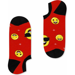 Παιδική Κάλτσα Βαμβακερή με Σχέδια Emojis NODO