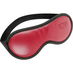 FETISH SUBMISSIVE DARK ROOM - VEGAN LEATHER MASK WITH NEOPRENE LINING