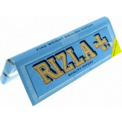 Χαρτάκια Στριφτού Rizla Γαλάζια 1τμχ-(60 ΦΥΛΛΑ)
