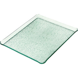 Ακρυλικόs Δίσκοs Παρουσίασηs GN1 2 26 5x32 5cm διαφανές glass look Garibaldi c482020