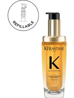 Kerastase Elixir Ultime Original Refillable Ξηρό Λάδι Μαλλιών για Φριζάρισμα & Ψαλίδα 75ml