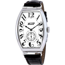 Tissot Heritage Γυναικείο Ρολόι με Μαύρο Δερμάτινο Λουράκι T128.505.16.012.00