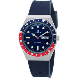 Timex Reissue Ανδρικό Ρολόι με Μπλε Καουτσούκ Λουράκι TW2V32100