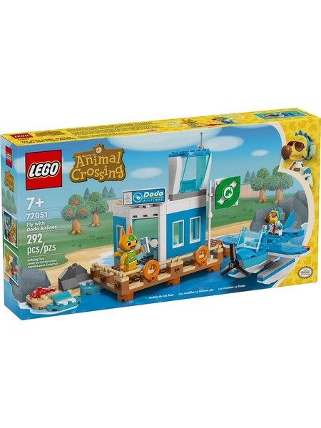 Lego Animal Crossing Fly with Dodo Airlines για 7+ Ετών 77051