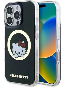 Hello Kitty IML Sweet Kitty Magsafe Case for iPhone 16 Pro Max - Black