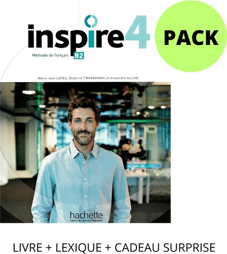 INSPIRE 4 PACK (LIVRE + LEXIQUE + CADEAU SURPRISE)