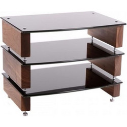 Custom Design Custom Design Milan Reference 10 Hi-Fi 3 Walnut With Black Glass 11298