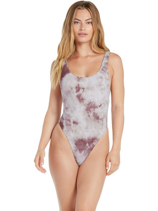 Volcom Follow The Cloud Ολόσωμο Μαγιό Λευκό O3012202