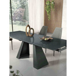 Τραπέζι Επεκτεινόμενο Pisa 180x90x76cm Anthracite Capodarte Κωδικός: 37525975