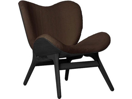 Πολυθρόνα A Conversation Piece Teddy Bear 5102C5501-8 70x83x83cm Black Oak-Brown Umage
