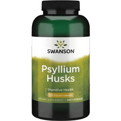 Swanson Psyllium Husks 610mg 300 Κάψουλες