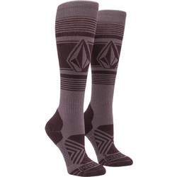 VOLCOM W STONE LINES OTC SNOW SOCKS - K6352500-DLV PURPLE