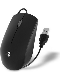 Subblim SUBMO-B2BS001 Ενσύρματο Ποντίκι Black