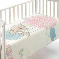 Morven Kidz C75 Κουβέρτα Αγκαλιάς Βελουτέ 80x110 Ροζ
