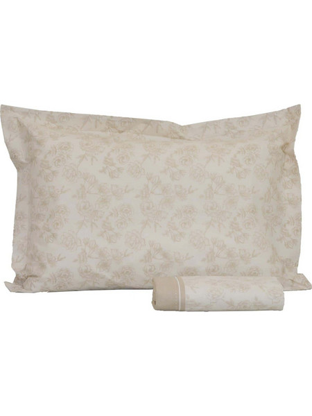 Anna Riska Mix & Match 54 Βρεφικό Σεντόνι Κούνιας Βαμβακερό 120x165 Beige